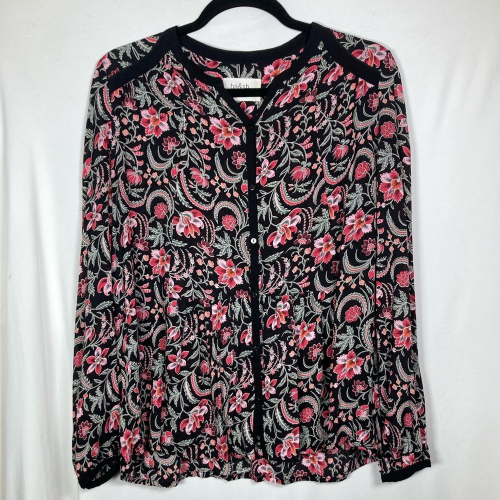 Ba&Sh Chemise Hopeful shirt Sz 2 US Sz M/8 Boho, Boho-Chic Floral